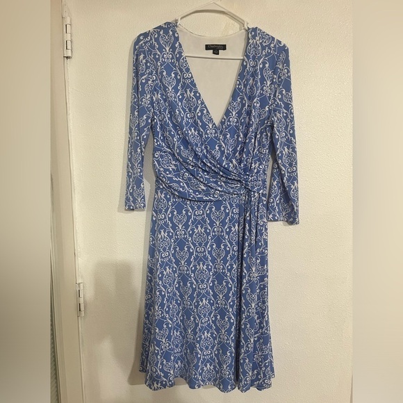 Chadwicks Of Boston semi Rap Dress size 6 wrinkle free business career travel - Picture 1 of 7